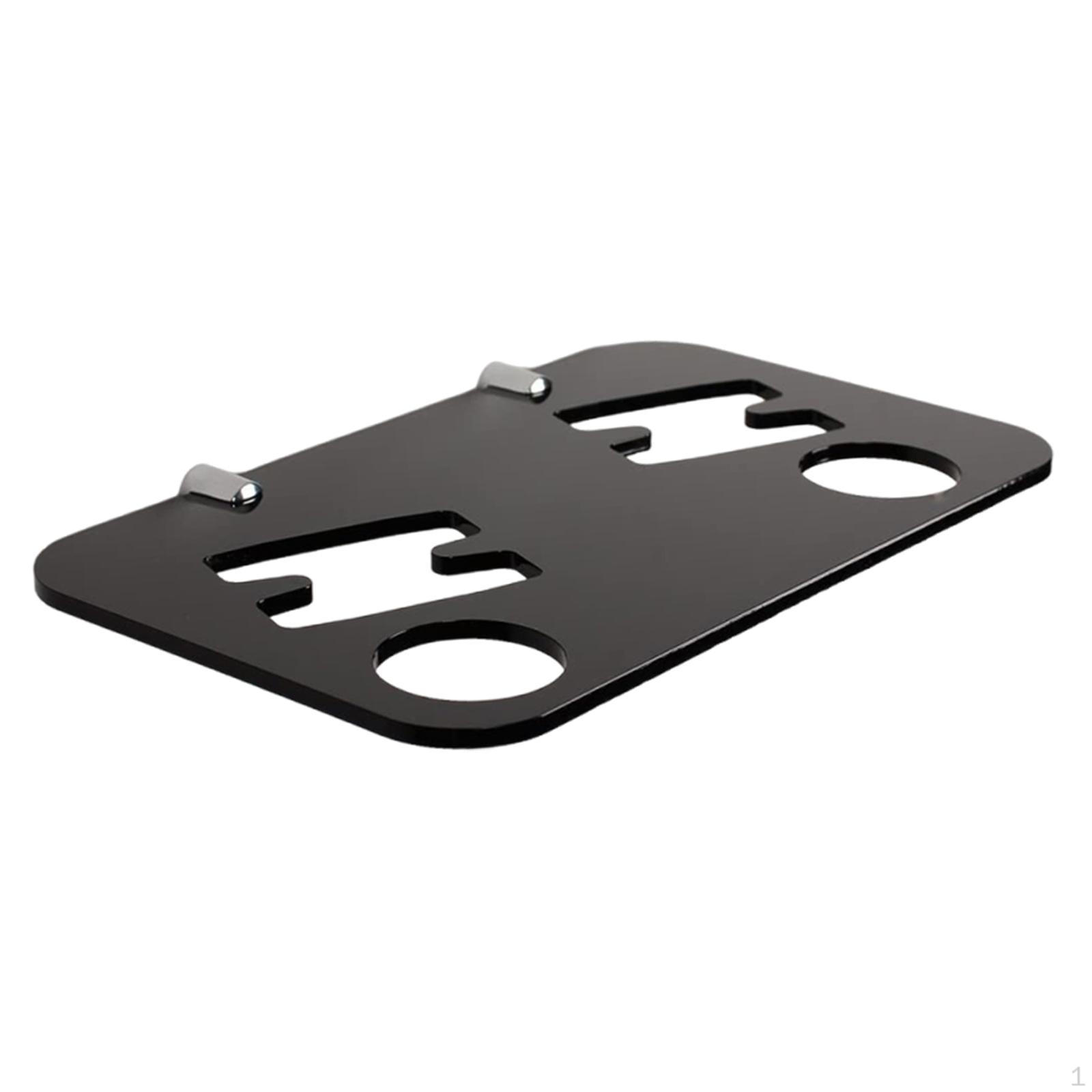 Настенный держатель-дисплей для теннисных ракеток Простой в установке Акриловый органайзер для