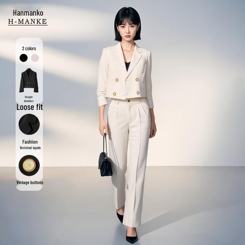 HANMANKE Women's Professional Korean Style Suit Set