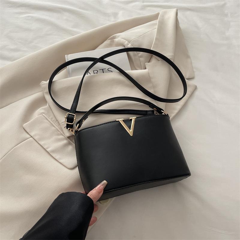 Hochwertige Modische Handtasche, Stilvolle Umhängetasche mit Großem Fassungsvermögen für den Täglichen Gebrauch, Eimerbeutel-Stil