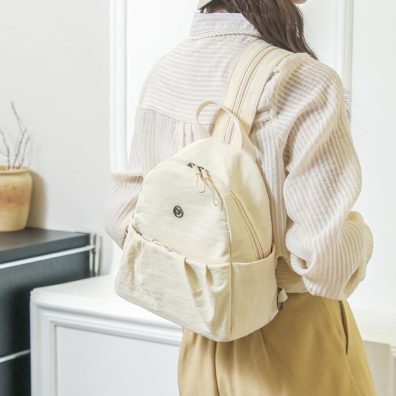 Unifarbener wasserabweisender Rucksack Multifunktionale Brusttasche Umhängetasche