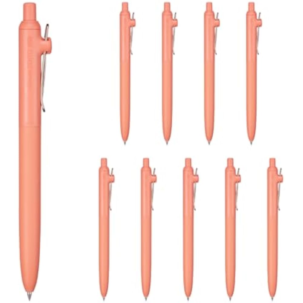 Mitsubishi pencil water-based ballpoint pen uniball Zento standard 0.38 Adobe 10 pack UBNZSC38.38...