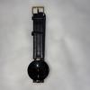 Used RADO Quartz Watch Black Dial Leather Belt