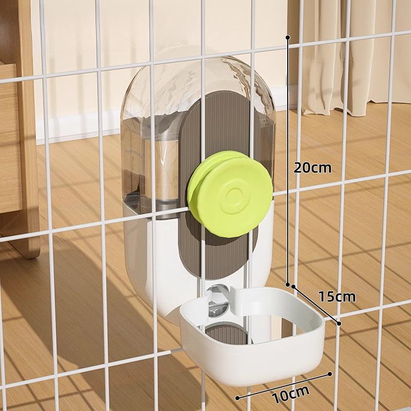 2026 New Hanging Pet Water Bottle Automatic Cat Dog Feeder Cup Clip On Cage Water Dispenser for Small Animals MIT