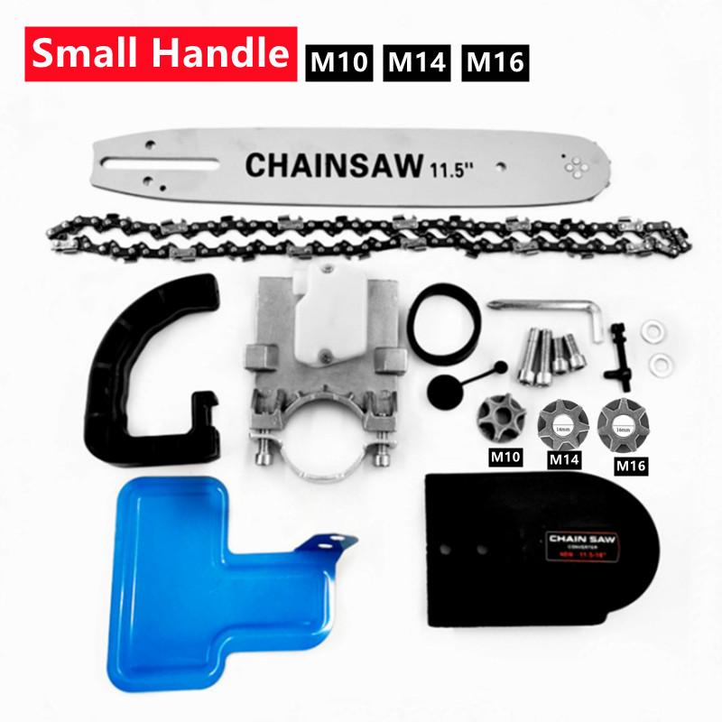 11.5inch 12inch Electric Chain Saw Bracket Adjustable Universal M10/M14/M16 Chain Saw Part Angle Grinder Into Chain Saw