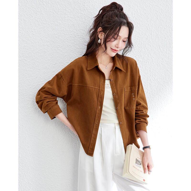 TERRE BLEUE Women s Versatile Long Sleeve Shirt