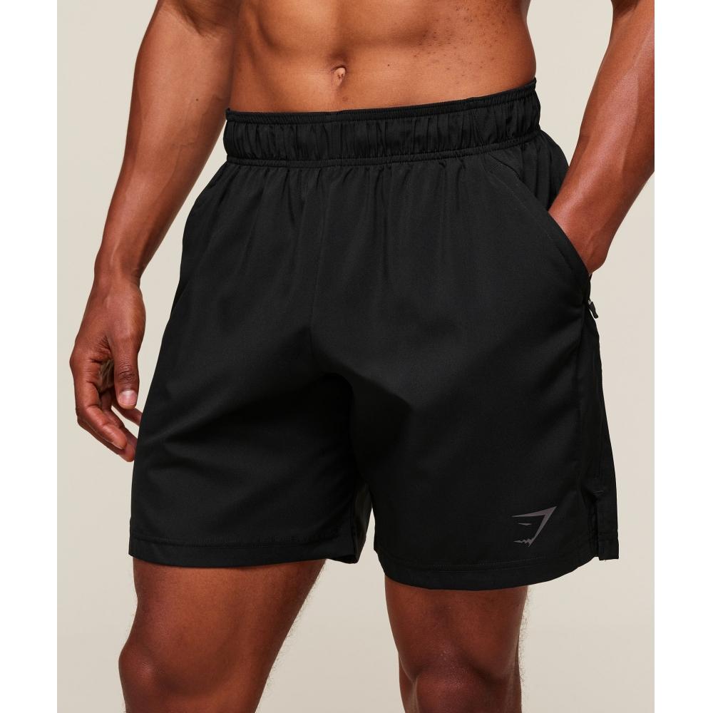 Gymshark Sport 7 Shorts Black A1b3l Bcbf