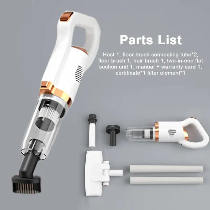 Multifunctionele reinigingsmachine voor huishoudelijke apparaten, krachtige draadloze autostofzuiger, metalen filter, draagbare handreinigingsgereedschappen