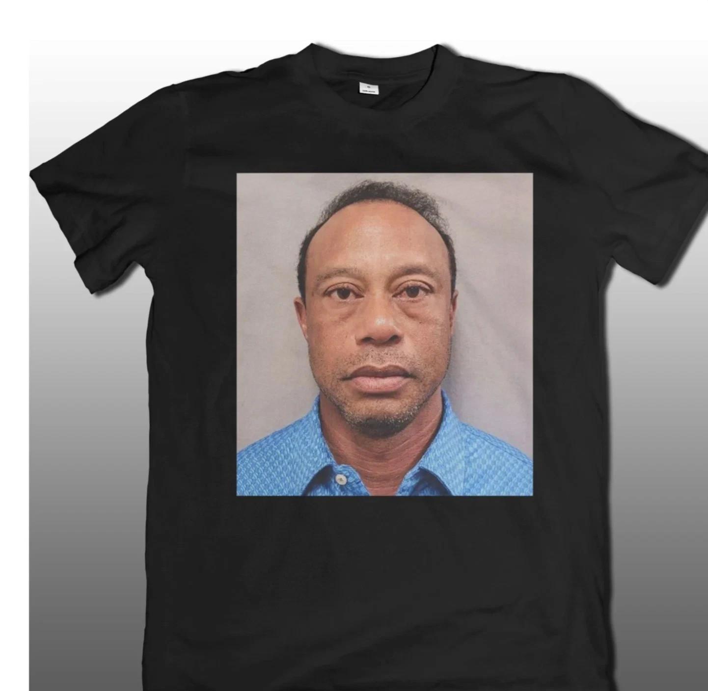 Tiger Woods Mugshot 2026 T-Shirt 4XL