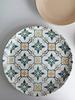 LARGE BREAKFAST DINNER PLATE 26 cm CERAMIC MOSAIQUE LINE