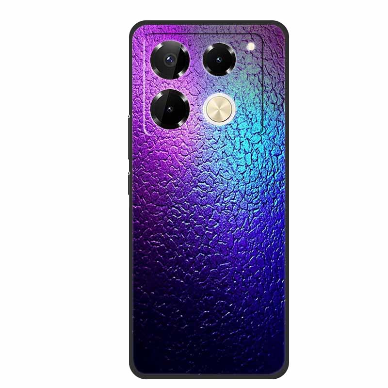 For Infinix Note 40 Pro 5G Case TPU Soft Silicone Cover Phone Cases for Infinix Note 40 40pro 4G Flowers Lovely Coque Fundas
