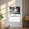 Cartoon Animal Pissed-off Cats Calendar 12 Month Working Dog Planner Wall Calendar  Home Decoration