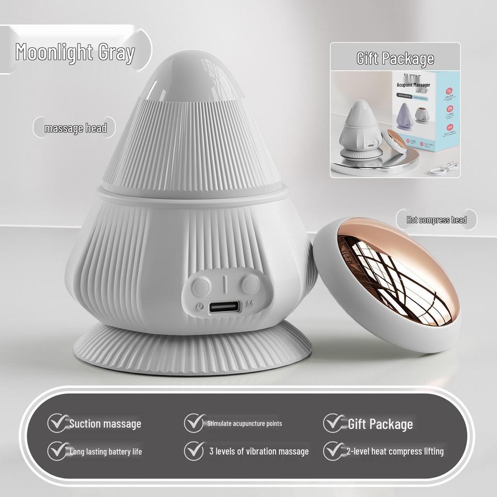 Multifunctional Silicone Electric Massager for Shoulder, Neck, Waist, & Back Relaxation