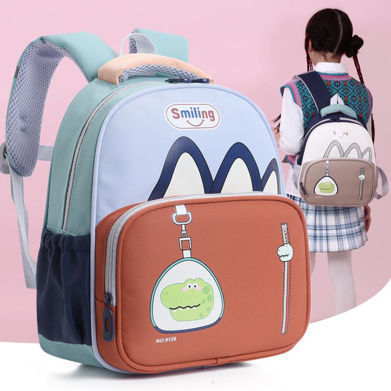 Kindergarten schoolbag women's new cartoon cute baby burden reduction backpack large capacity lightweight burden reduction children's backpack