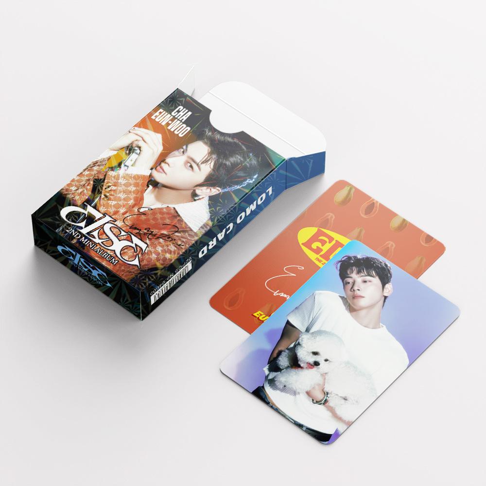 In-stock 92 Pieces of Celebrity Mini Truck Silver Premium New Album ELSE Collection Photo Stickers LOMO Cards Greeting