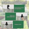 50-100 Pack Shade Cloth Heavy Duty Lock Grip, New Shade Cloth Fix Plastic Clamp, Premium Tarp Clips Fence Fabric Clips For Greenhouse Outdoor Garden N