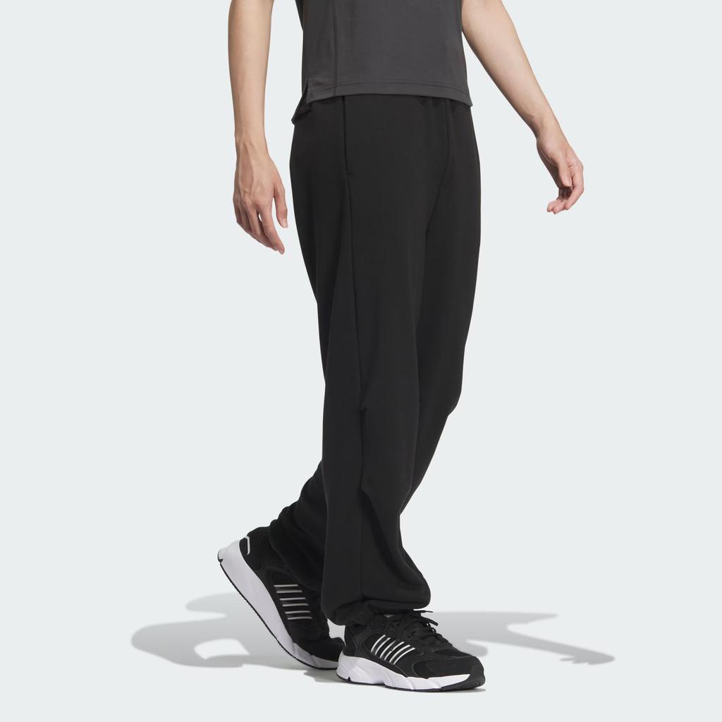 adidas St 3St Kn Tp Comfortable Loose Knit Sports Pants Unisex Pants Black JL6084