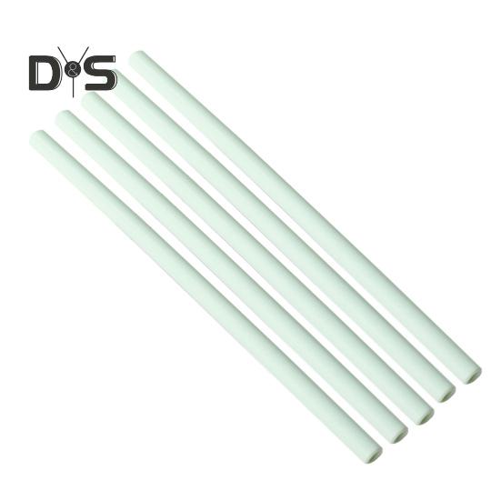 

5 шт., пищевая соломинка, гибкая, практичная, цветная соломинка для питья сока 5pcs светло-зеленый