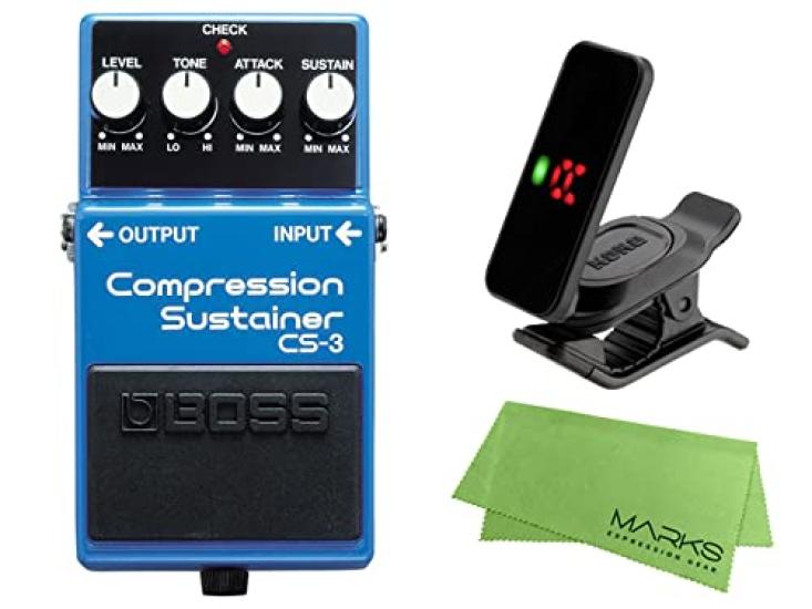 

BOSS Compression Sustainer KORG Pitchclip 2 Marks Original Cross Set - CS-3 + PC-2 +