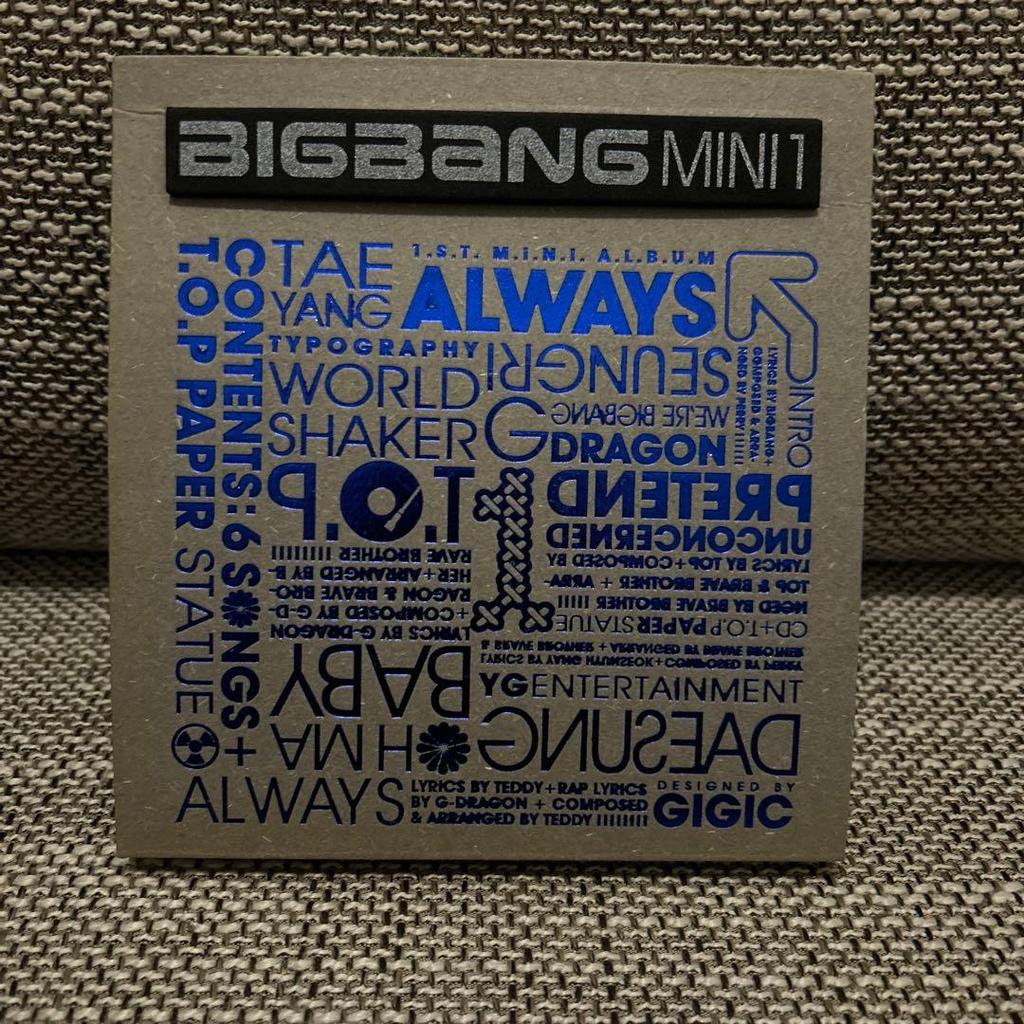 [USED] BIGBANG CD MINI1 ALWAYS