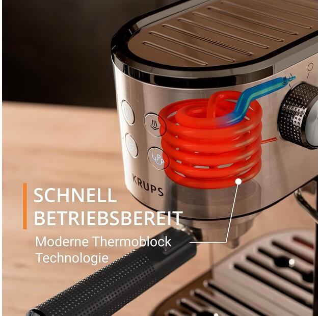 Kaffeemaschine Krups XP 4418 Virtuoso Essential (XP441810)