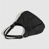Korean Retro Polka Dot Tote Bag Large Capacity Hobo Shoulder Bag for Women 2025 Fashion Preppy Style