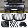 Bara de protecție față rimă, grilă pentru rinichi de curse, grătar de admisie de aer cu o singură șipă, potrivit pentru mașină BMW X5 E70 X6 E71 2007-2013