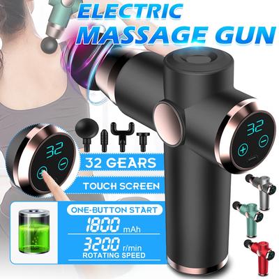 Electric Percussive Massager Percussion Massage Guns Hand Held Therapy Device For Relaxing Shock Vibration Deep Muscles