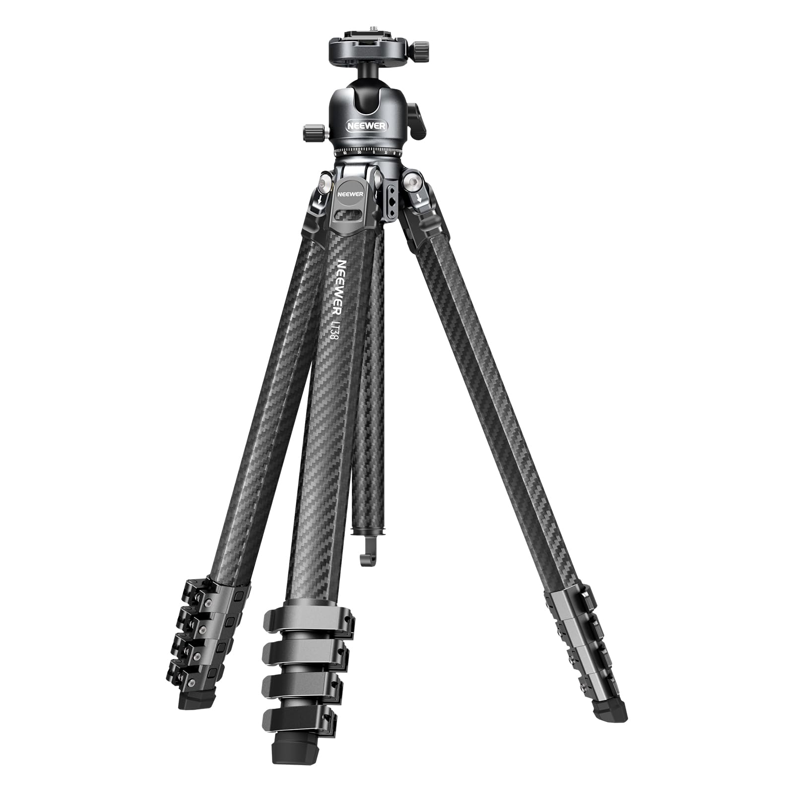 

[NEEWER] LT38 Carbon Travel Tripod 155cm - tripod