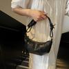 Personalized Croissant Shoulder Bag Vintage PU Leather Dumpling Crossbody Bag Designer Texture Versatile Lady Handbags And Purse