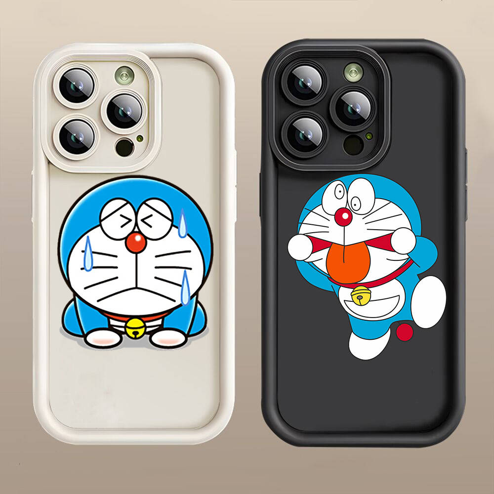 D-14 Doraemon  Case for iPhone 15 14 13 12 8 Plus Samsung S24 S23 Ultra A04S A05S Huawei P40 P50 P60 Nova 11 Pro Max OPPO A17K Reno 10