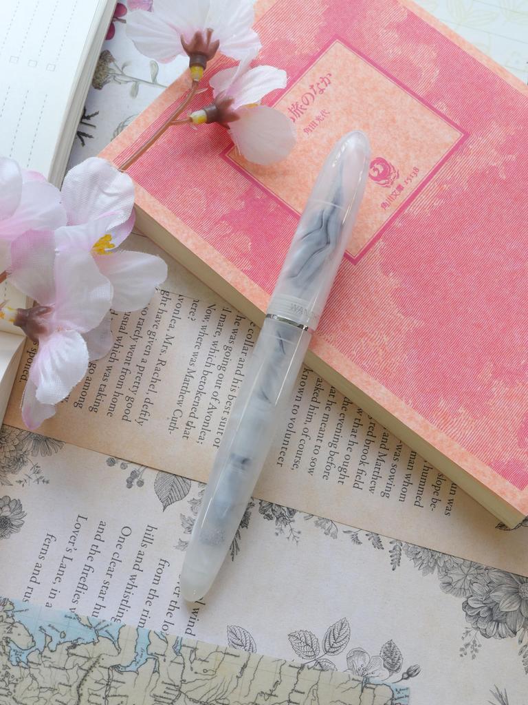 WANCHER MOFU Shaved Ice Fountain Pen Medium (Shaved Ice, Nib)