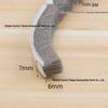 Self-Adhesive Soundproof & Heat Insulation Wool Strip for Doors & Windows - Windproof Gap Sealer