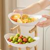 Luxury Multi-Tier Fruit & Snack Bowl for Living Room - Holds Nuts, Candies, Desserts, Dried Fruits & More