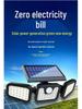 Waterproof Solar LED Motion Sensor Wall Lamp for Indoor/Outdoor Garden Pathway Illumination