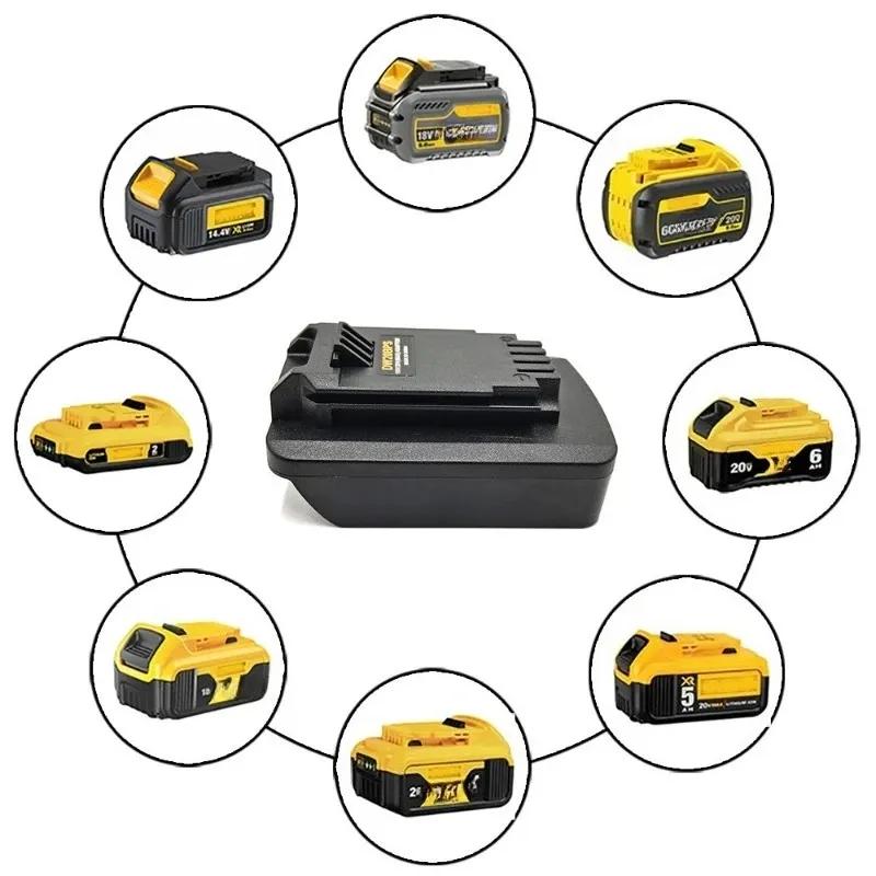 Battery Adapter for Dewalt/Milwaukee/Makita 18-20V Batteries Converting To for Black&Decker/Porter&Cable/Stanley 18-20V Tools