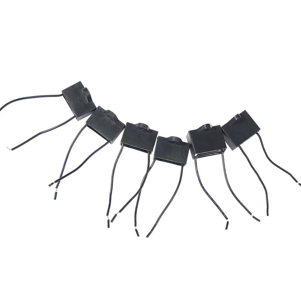 1 Stück 450V CBB61 Lüfterkondensator Anschluss Deckenventilator Motor Anlauf Rechteckiger Kondensator 1uF/1,2uF/1,5uF/2uF/2,5uF/3uF/4uF/5uF/6uF/10