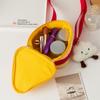 Creative Protective Case For Instant Camera With Embroidery And Cute Cheese Design For Daily Use
