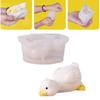 Duck Milk Pudding Silicone Mold Party Jelly Bowl Cake White Cold Ice Powder Mold Cake Kitchen Decoration Accessories