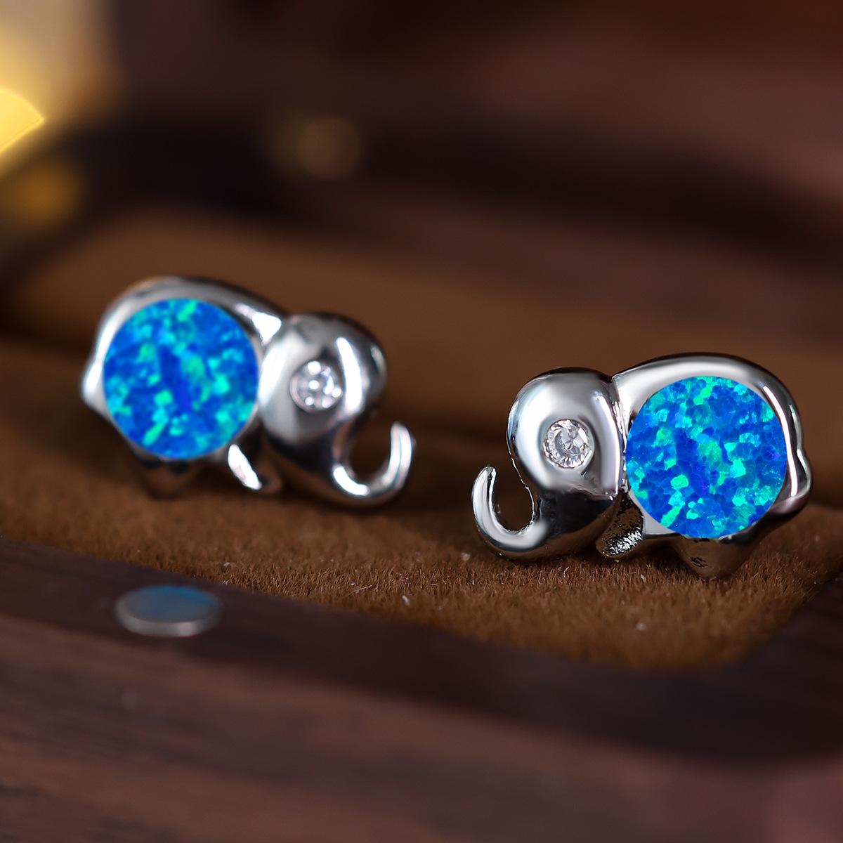 

Нишевые круглые милые серьги-слоники, дизайн высокого класса, легкая роскошь, персонализированные и компактные