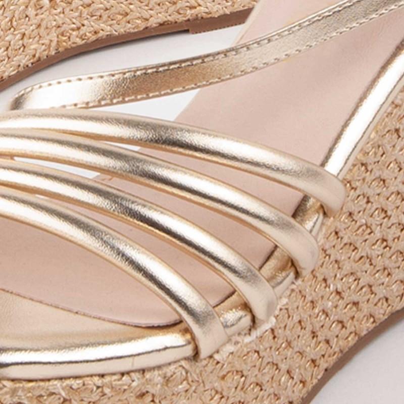 Sandalia De Cuña Para Mujer. Montevita Salia10 103011