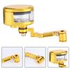 Front Brake Fluid Reservoir CNC Aluminum Motorcbike Oil Cup Set Fit for Kawasaki ZX 6R 9R 10RGold