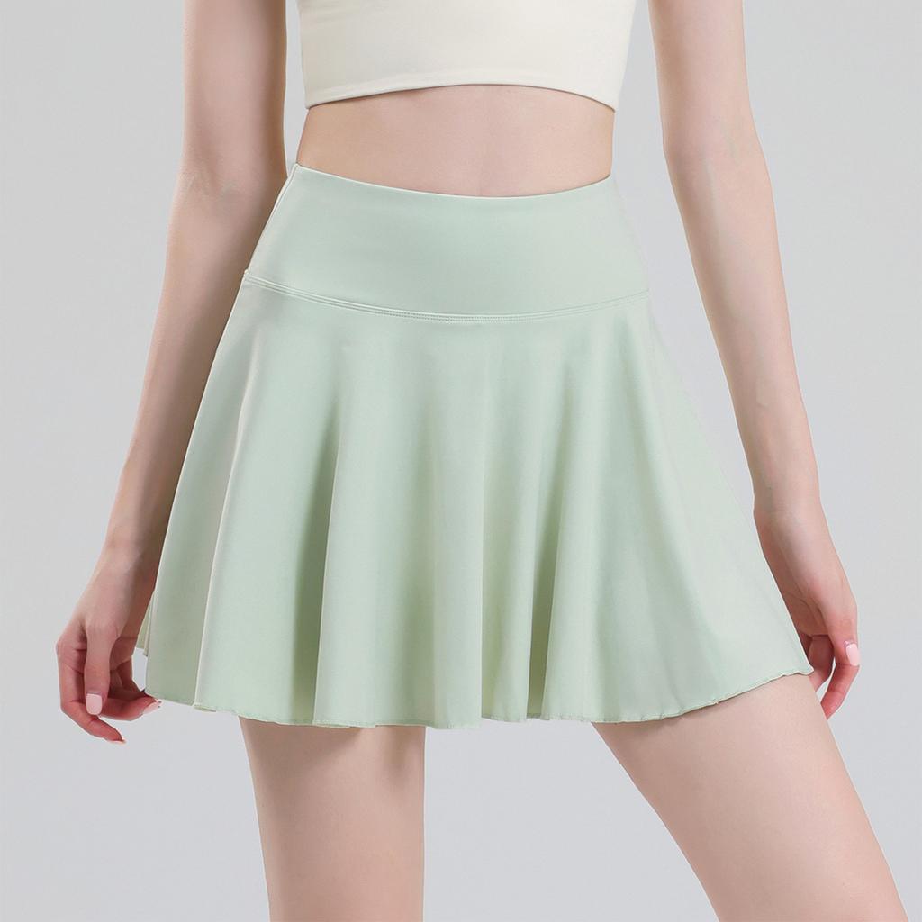 Women's Summer Casual Square Neck Dress With Pockets Cute Sleeveless High Waisted A-Line Vest Skirt