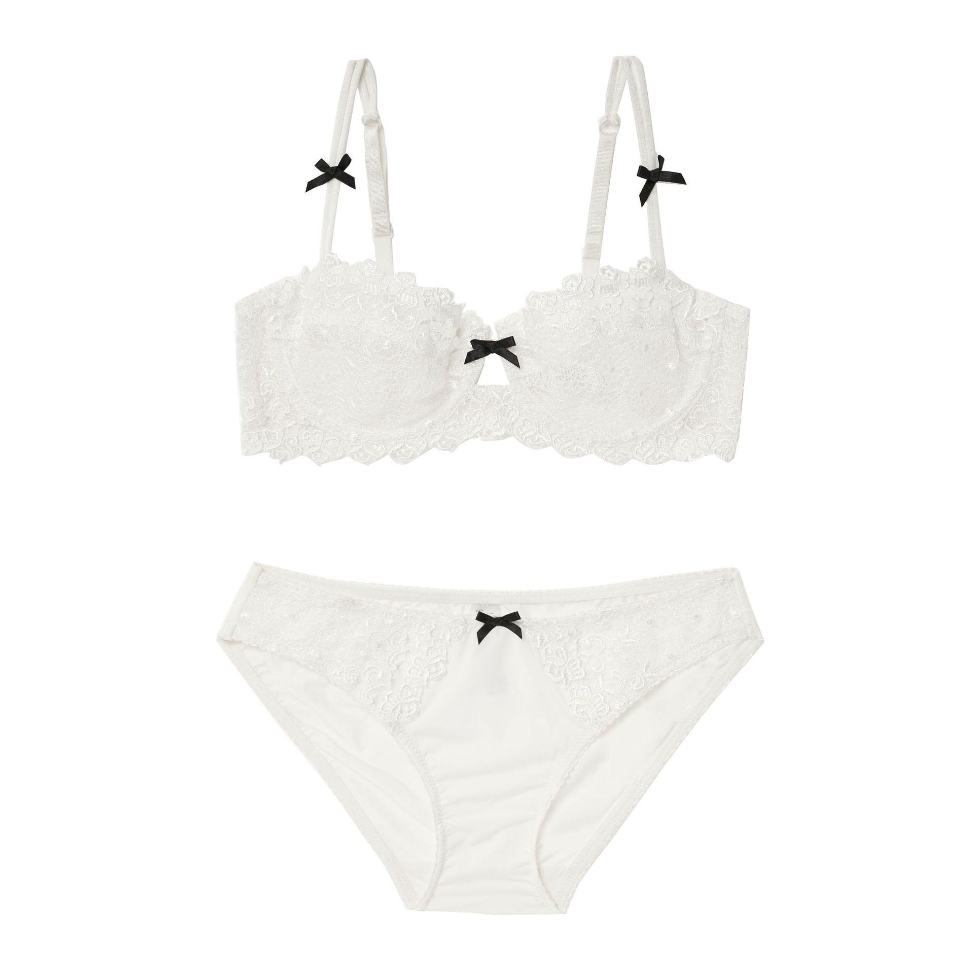 

Половина склянки водорозчинного мереживного ультратонкого бюстгальтера сексуальної жіночої сексуальної білизни 75C білий