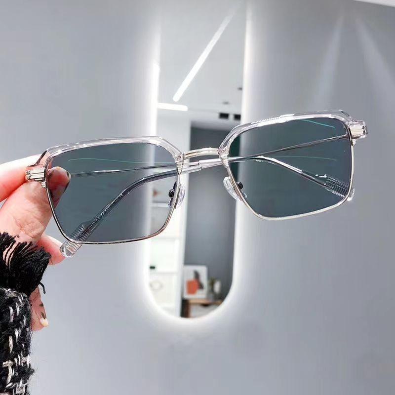 Pochromic Anti Radiation Glasses Eyeglass Eyeglasses for Woman Men Vintage Eyebrow Frame