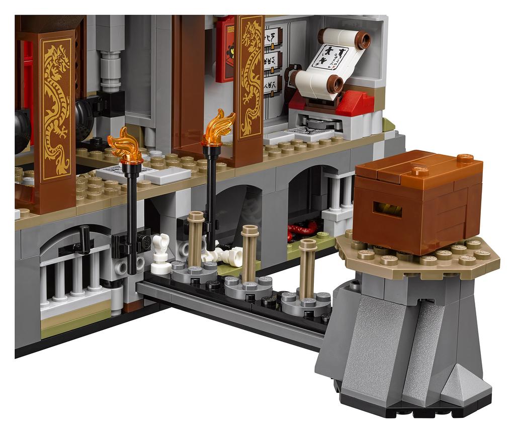 LEGO Ninjago Movie Temple Ultimate Ultimate Weapon 70617 Building Kit (1403 Piece)