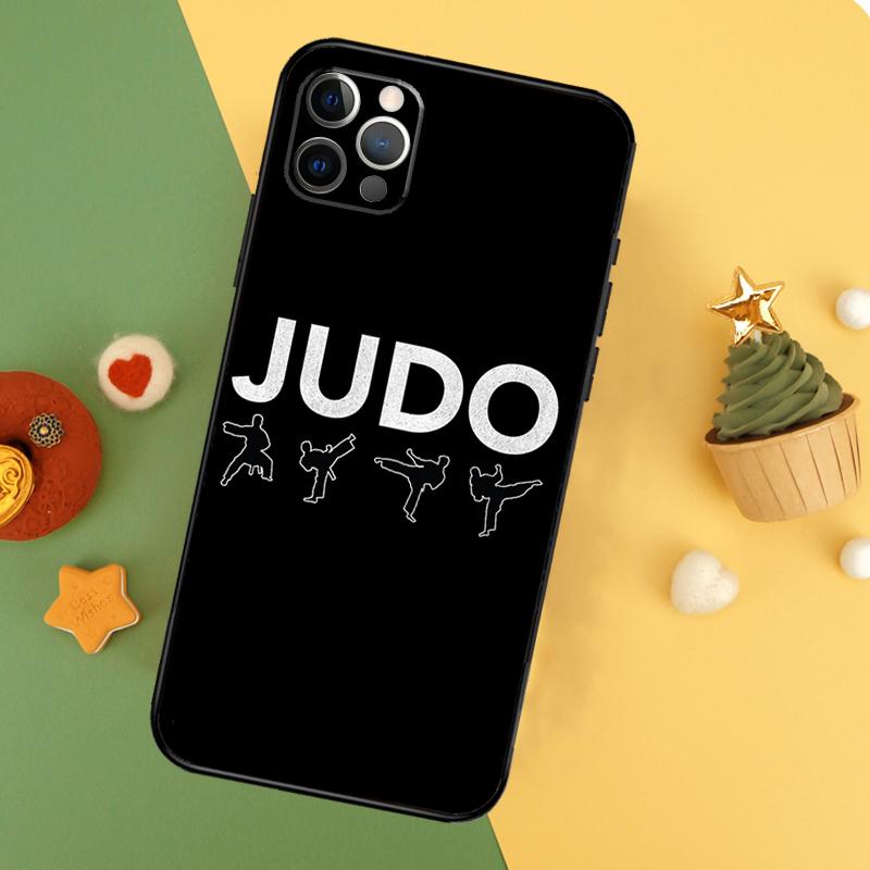 Judo Taekwondo Karate Case For iPhone 13 12 Mini 11 14 16 15 Pro Max 7 8 Plus X XR XS Max Back Cover