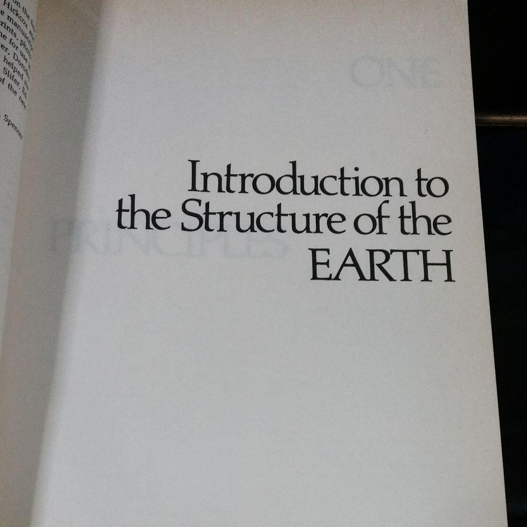 [USED] Structure of the EARTH