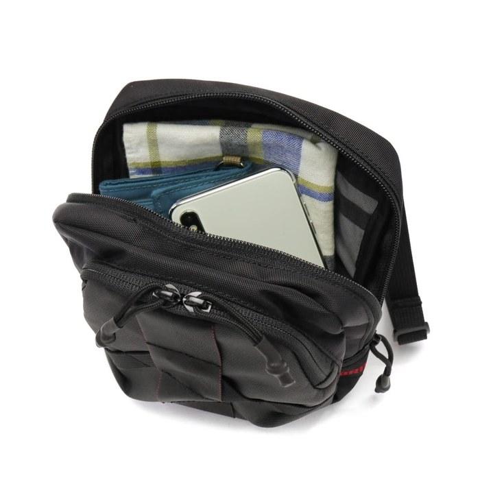 BRIEFING Shoulder SQ SHOULDER LE Men's Black Free Size