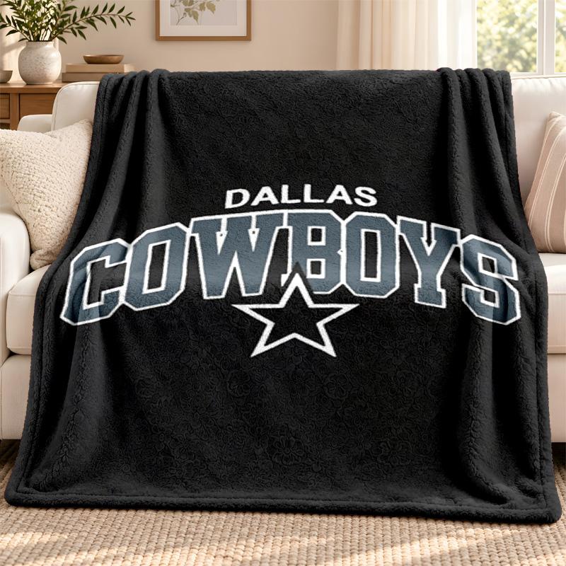Dallas Cowboys blanket Flannel Blanket Soft Cozy Plush Throw for Sofa Bed Lightweight Home Decoration Outdoor camping