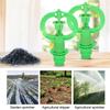 360° Adjustable Flow Rotary Refraction Sprinkler 1/2"3/4" Male Thread Garden Agriculture Lawn Crop Flowerbed Irrigation Watering